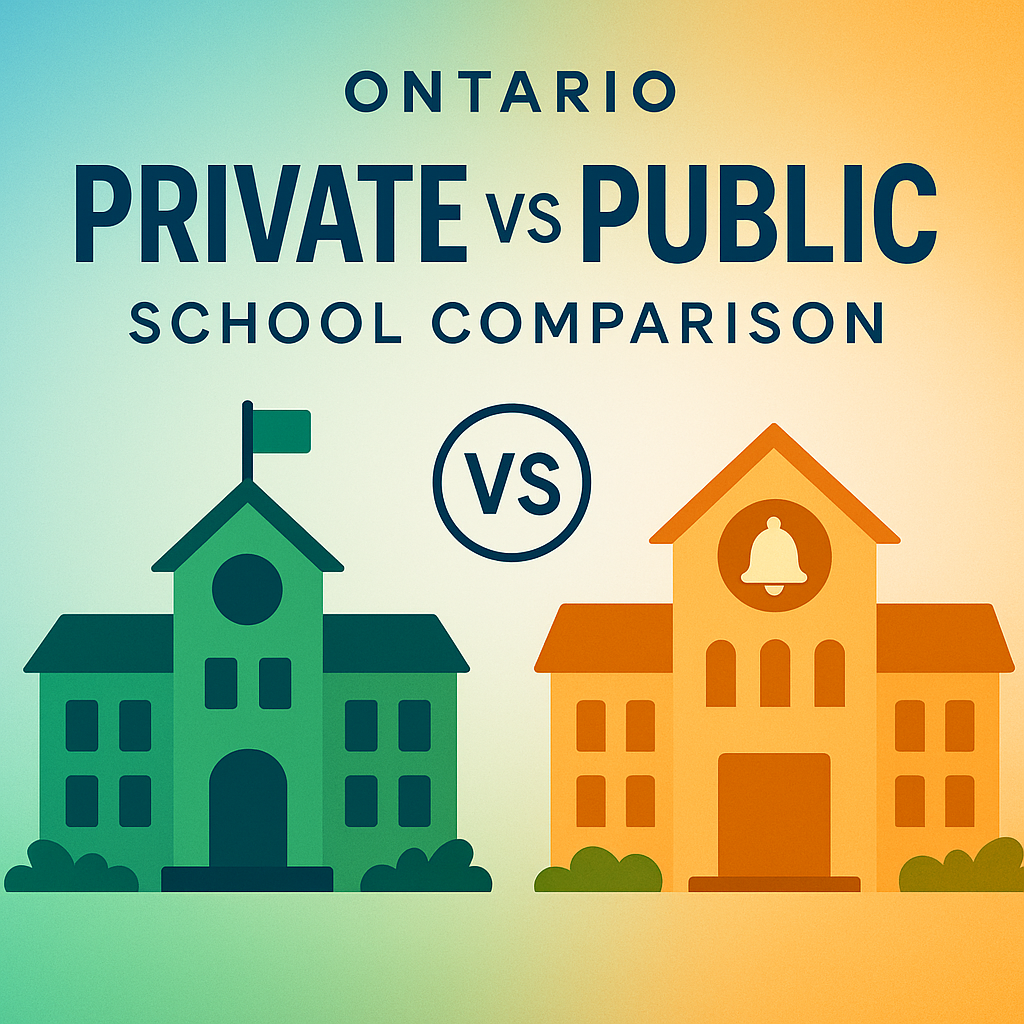 Ontario private vs public school comparison